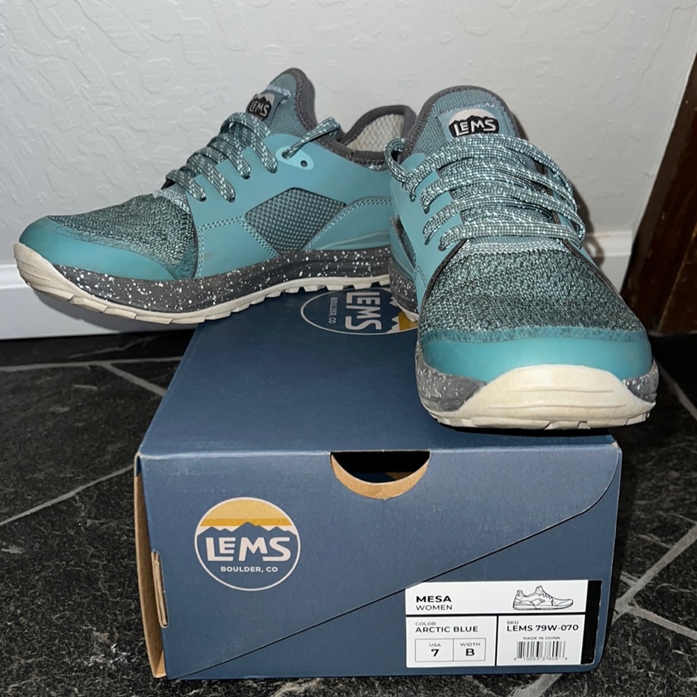 Lems Mesa Shoe in Arctic Blue - Size 7 (run small) - Picture 2 of 5